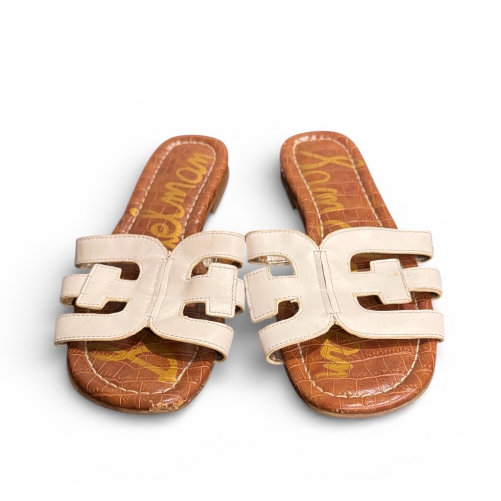 Sam Edelman white slipper  Sandals size 6.5